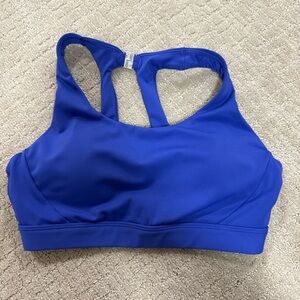 Athleta Vibrant Blue Sports Bra